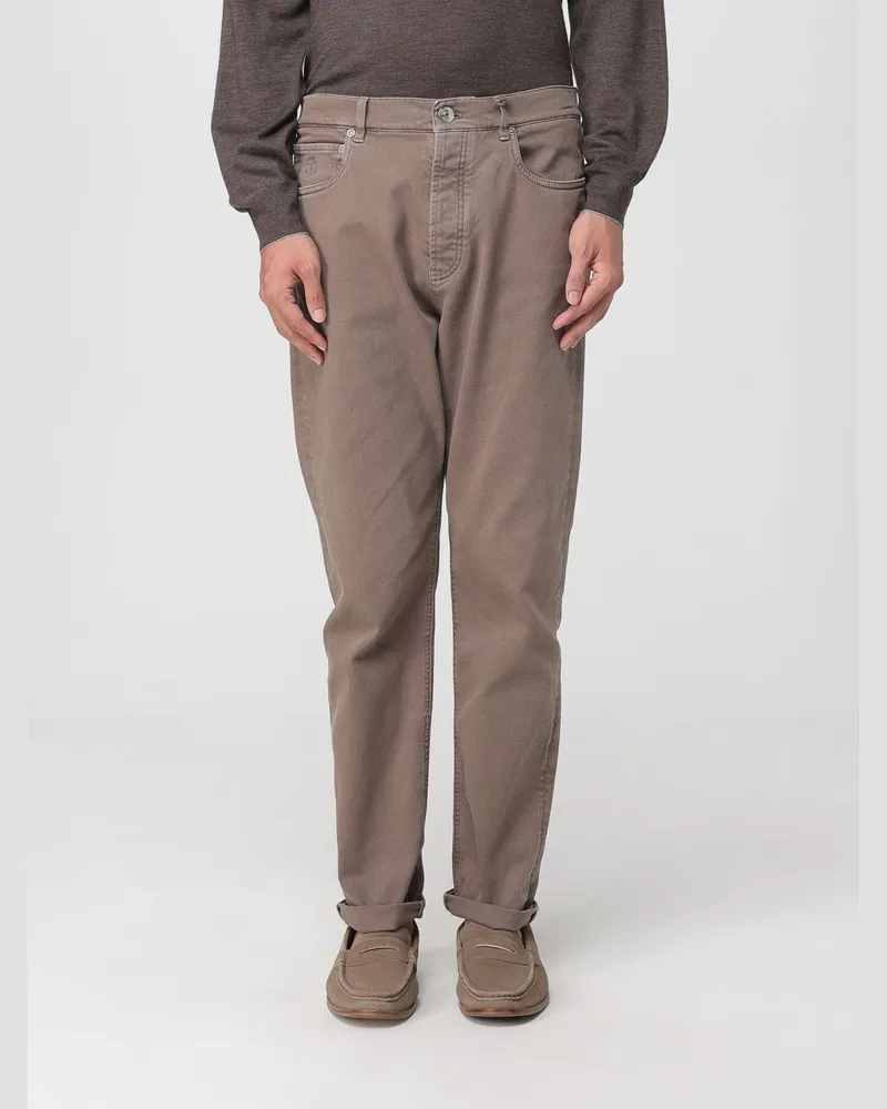 Brunello Cucinelli Hose herren Grau