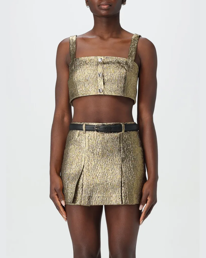 Self-Portrait Pullover damen Gold