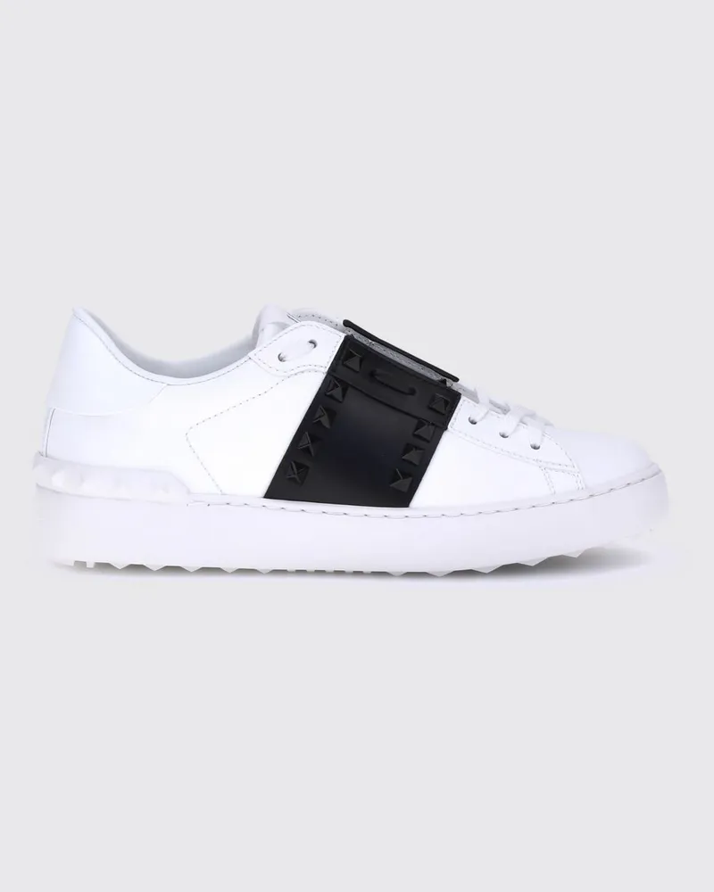 Valentino Garavani Rockstud Untitled Sneakers von aus Glattleder mit Nieten Weiß