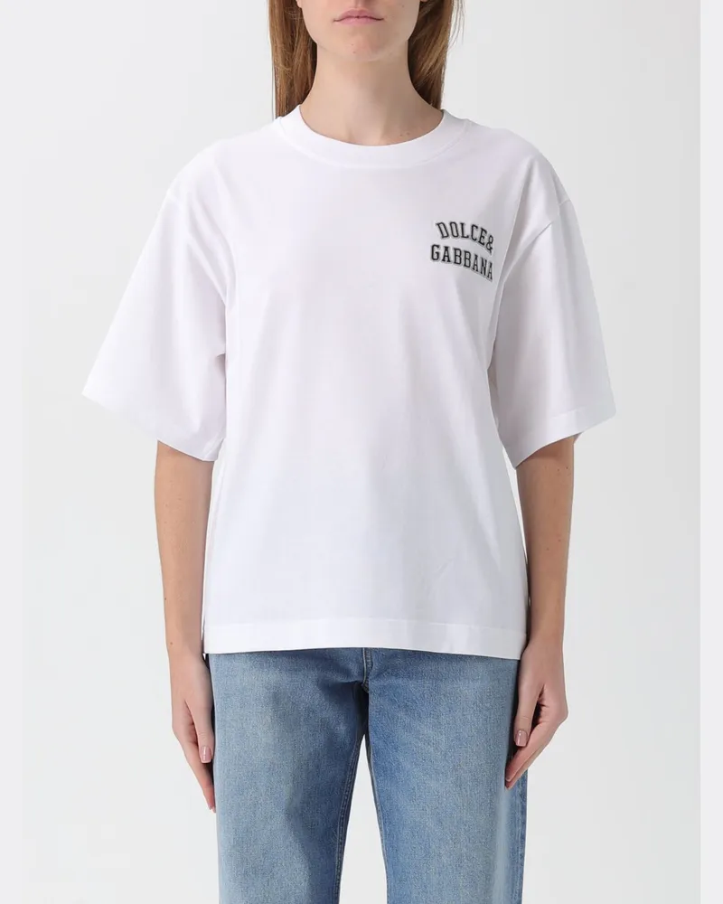 Dolce & Gabbana T-shirt damen Dolce & Gabbana Weiß