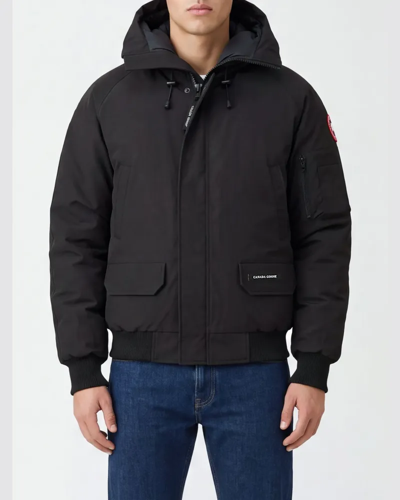 Canada Goose Chilliwack Arctic Tech® Kapuzen-Bomberjacke Schwarz