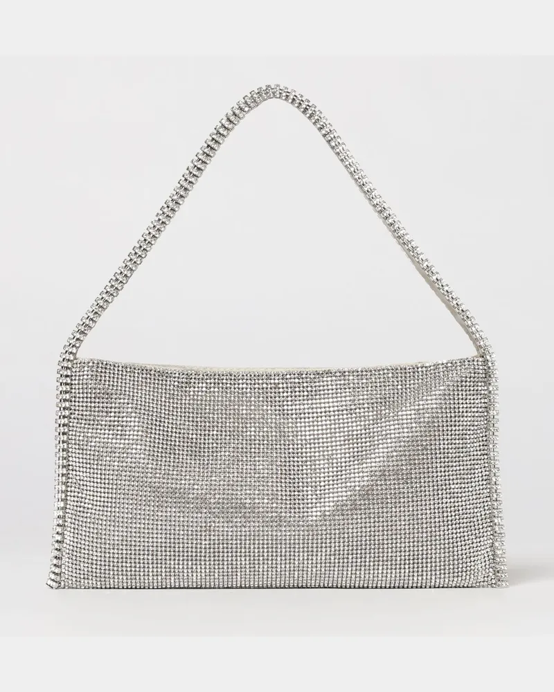 Benedetta Bruzziches Schultertasche damen Silber