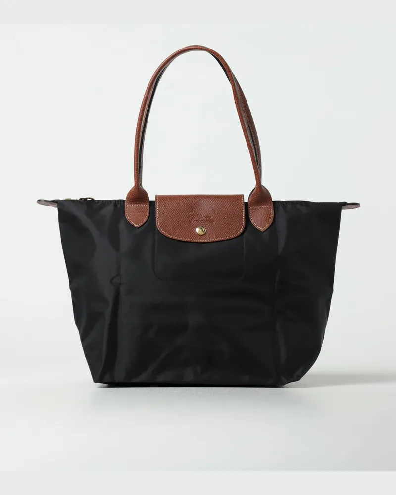 Longchamp Schultertasche damen Schwarz