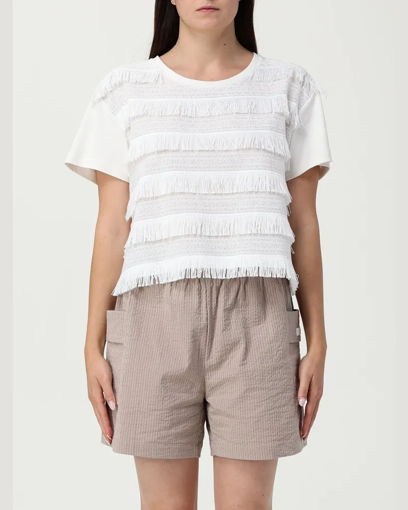 Emporio Armani T-shirt damen Weiß