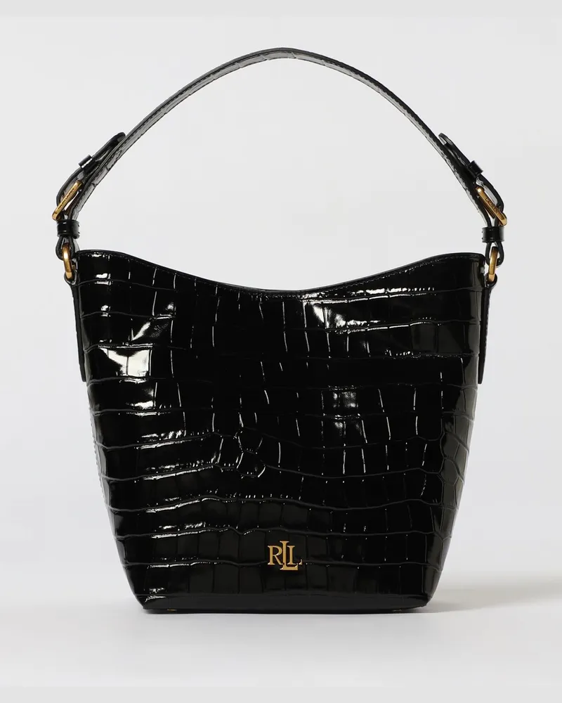 Ralph Lauren Schultertasche damen Schwarz