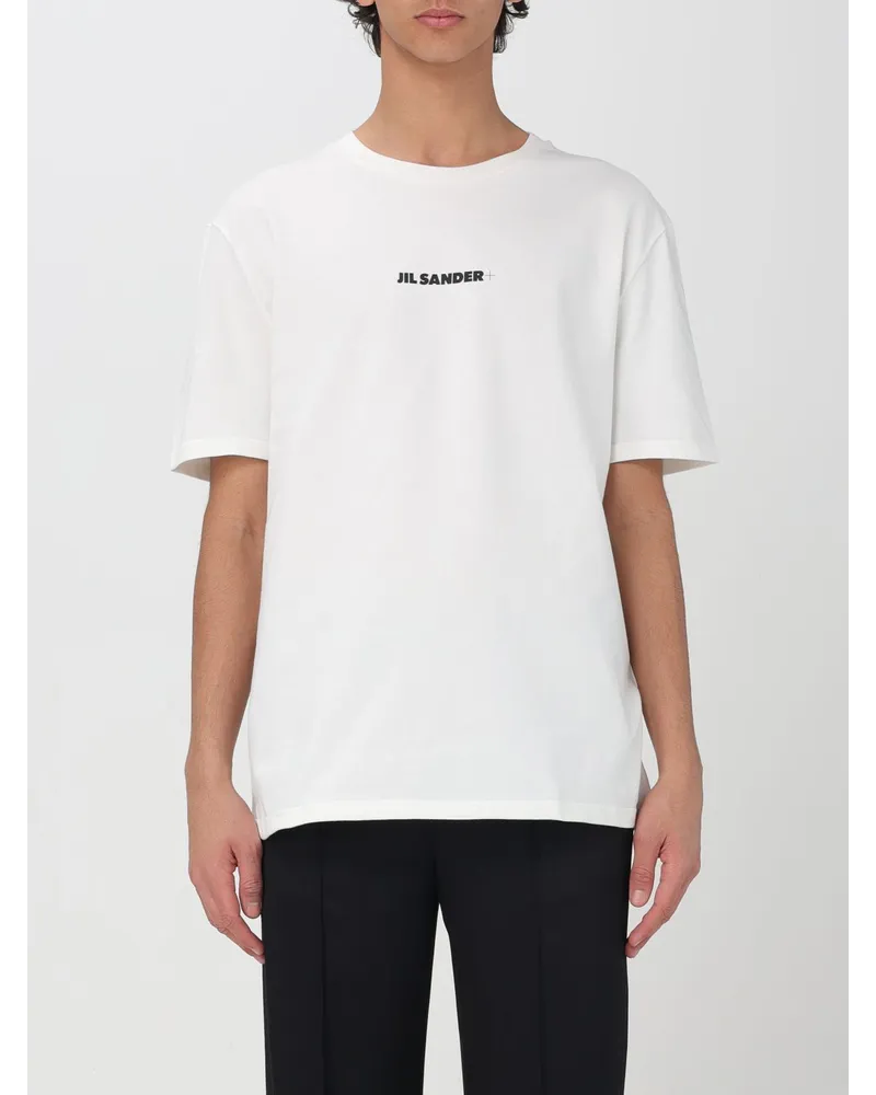 Jil Sander T-shirt herren Weiß