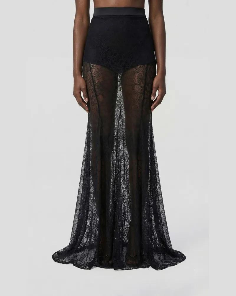 Elisabetta Franchi Rock damen Schwarz