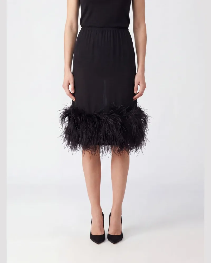 Semicouture Rock damen Schwarz