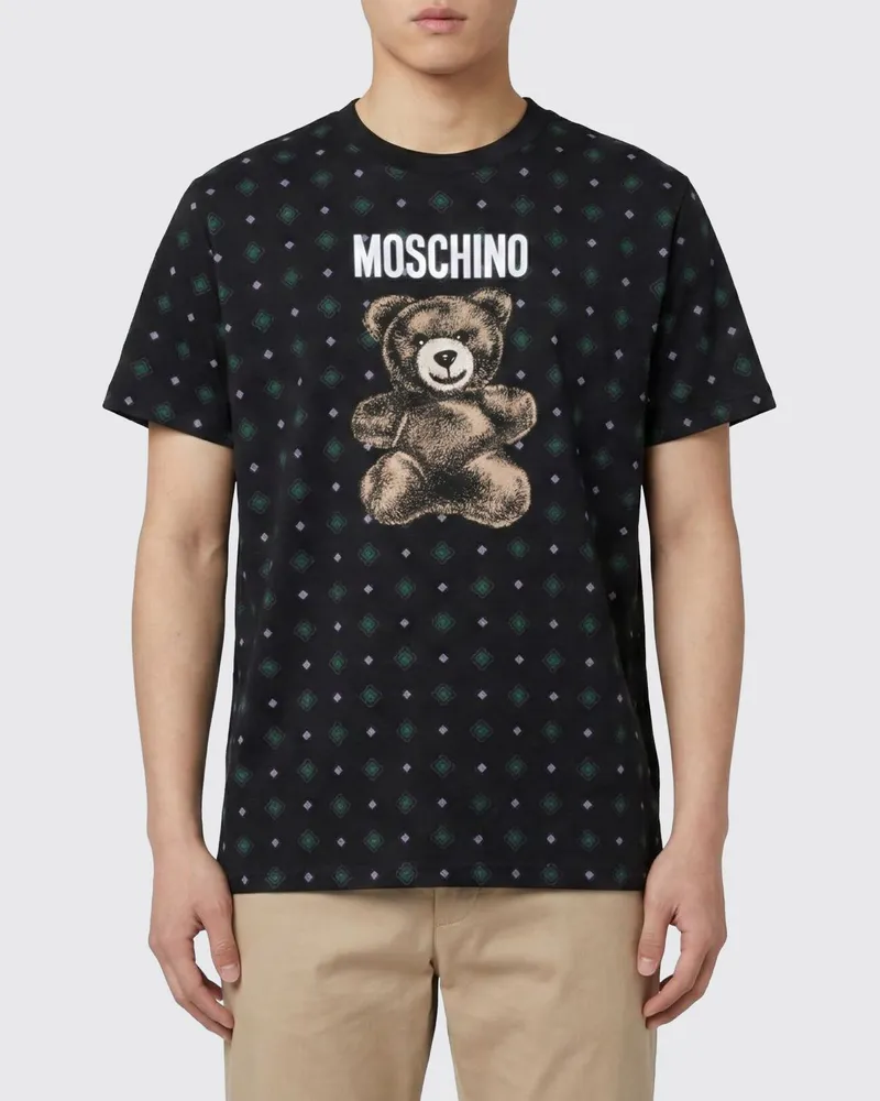 Moschino T-shirt herren Schwarz