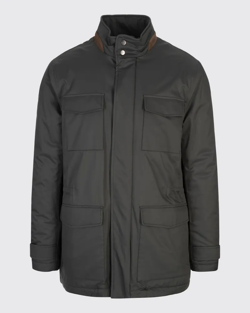 Kiton Mantel herren Grau