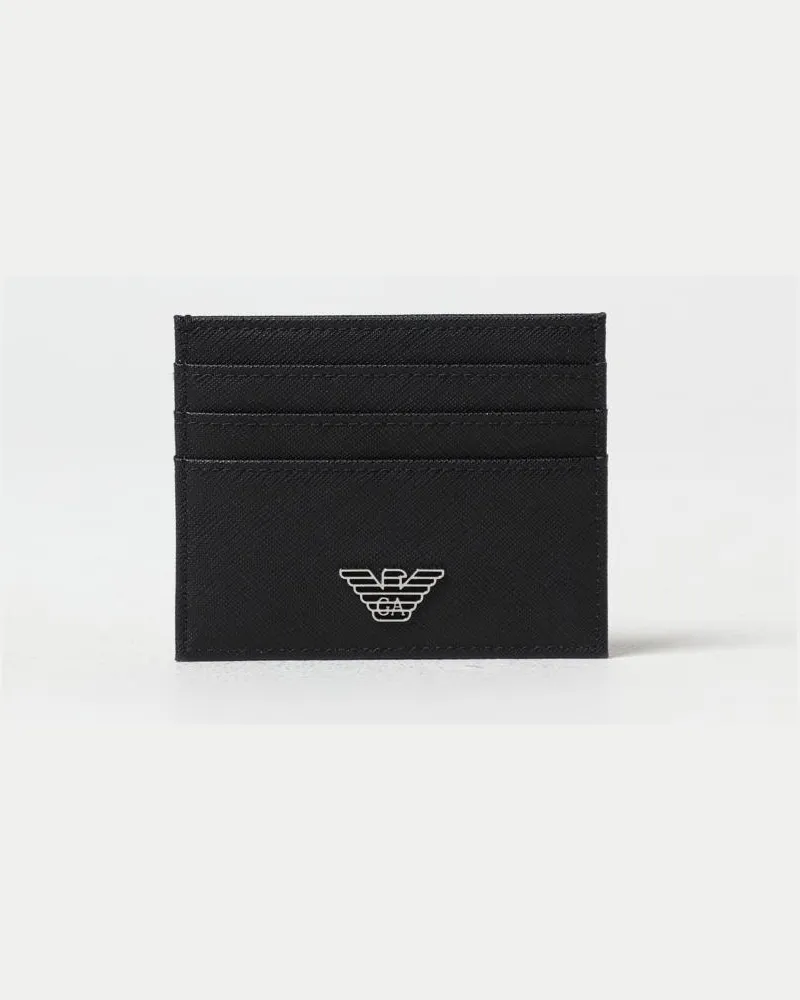 Emporio Armani Portmonnaie herren Schwarz