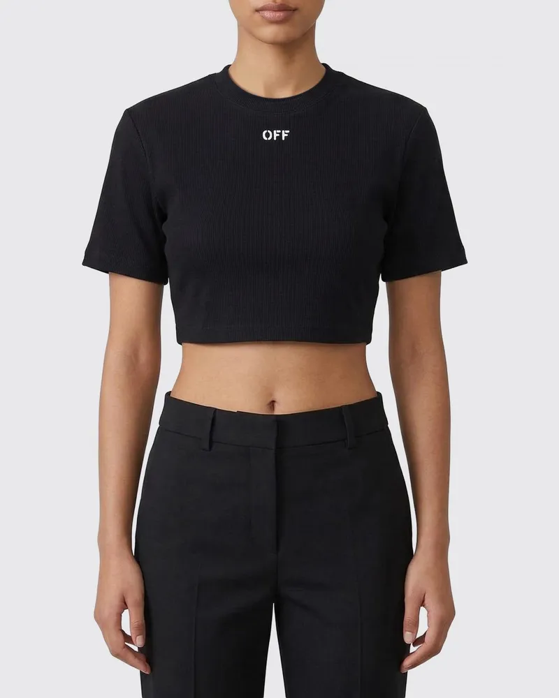 OFF-WHITE T-shirt damen Schwarz