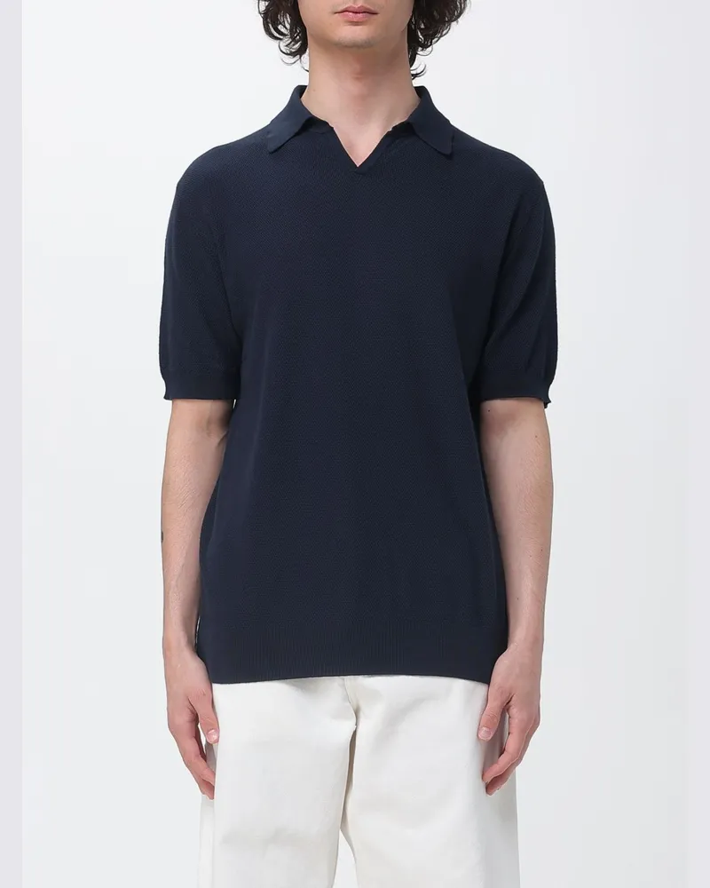 Boglioli Polo herren Blau