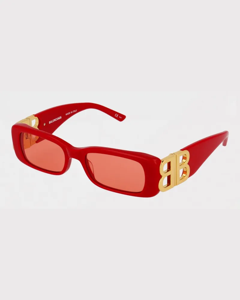 Balenciaga Sonnenbrillen damen Rot