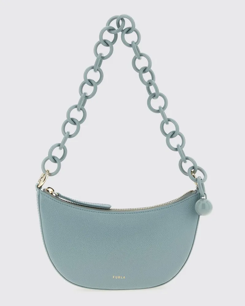Furla Schultertasche damen Blau