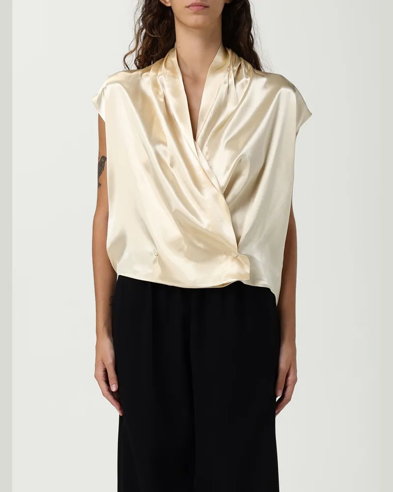 Alberta Ferretti Top damen Ivory