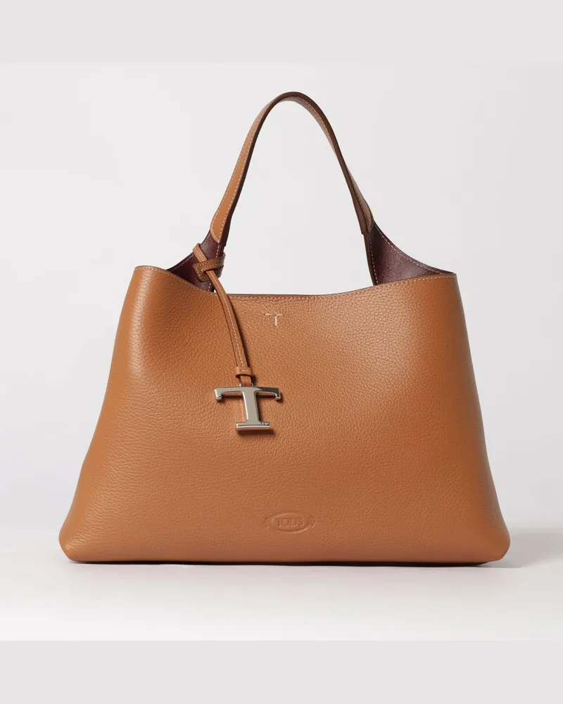 TOD'S Handtasche damen Haselnuss