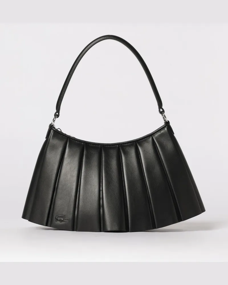 Lacoste Schultertasche damen Schwarz