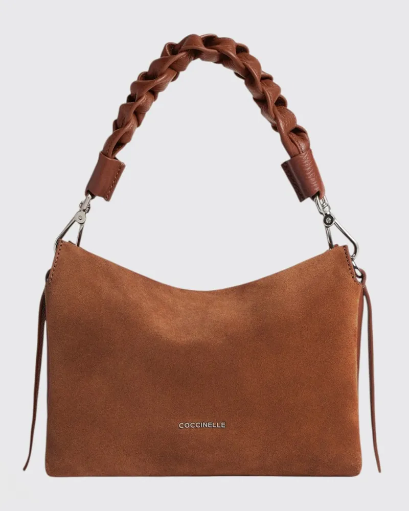 Coccinelle Schultertasche damen Burnt