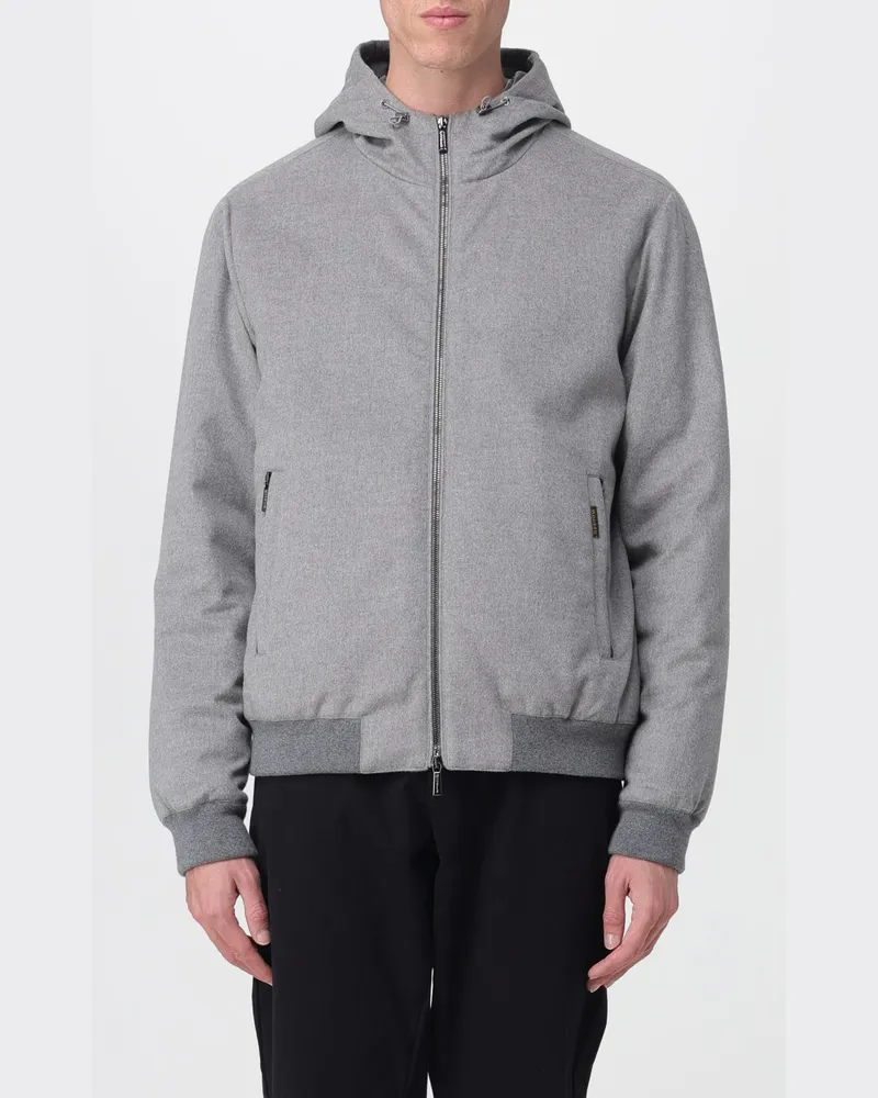 MOORER Mantel herren Grau
