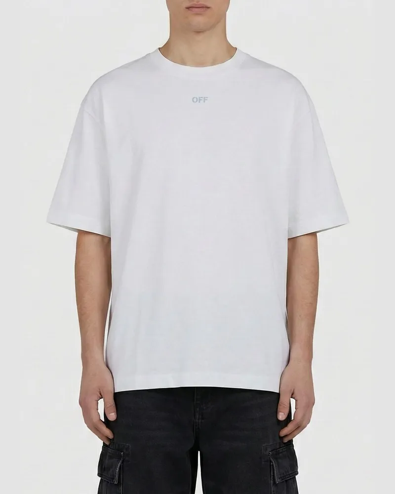OFF-WHITE T-shirt herren Grau