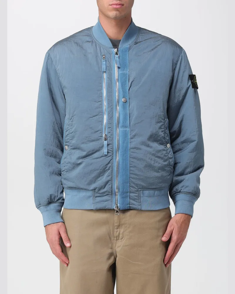Stone Island Jacke herren Hellblau