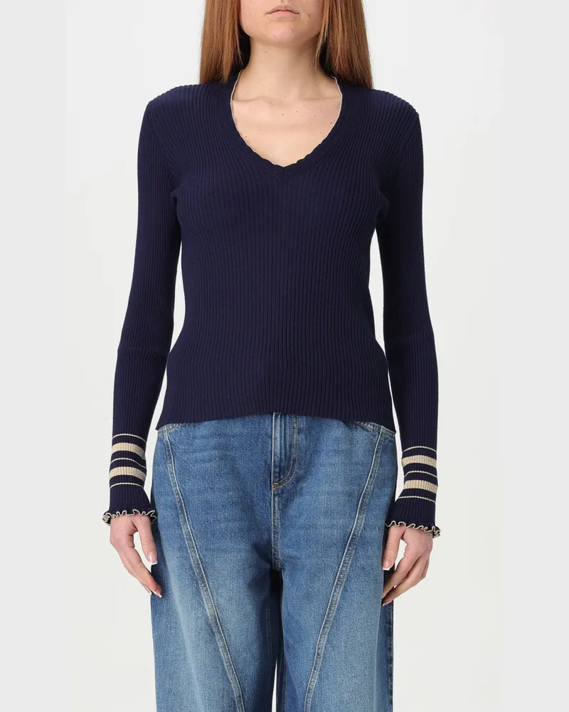 Twin-Set Top damen Blau