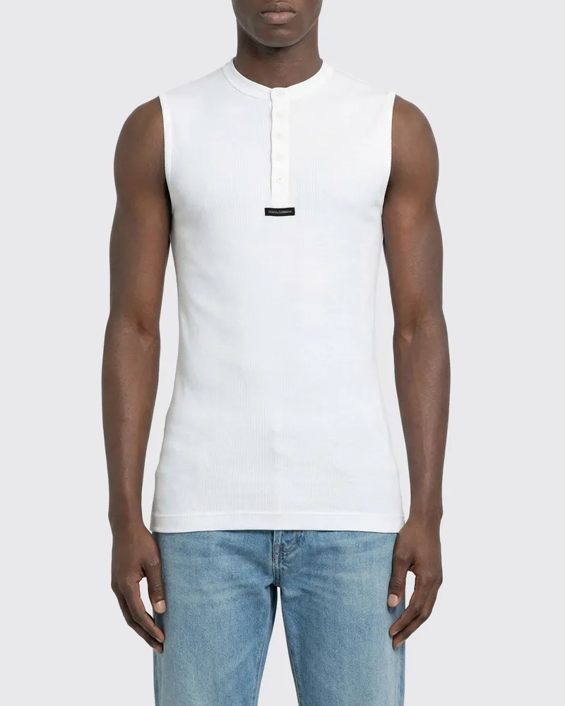 Dolce & Gabbana Pullover herren Dolce & Gabbana Weiß