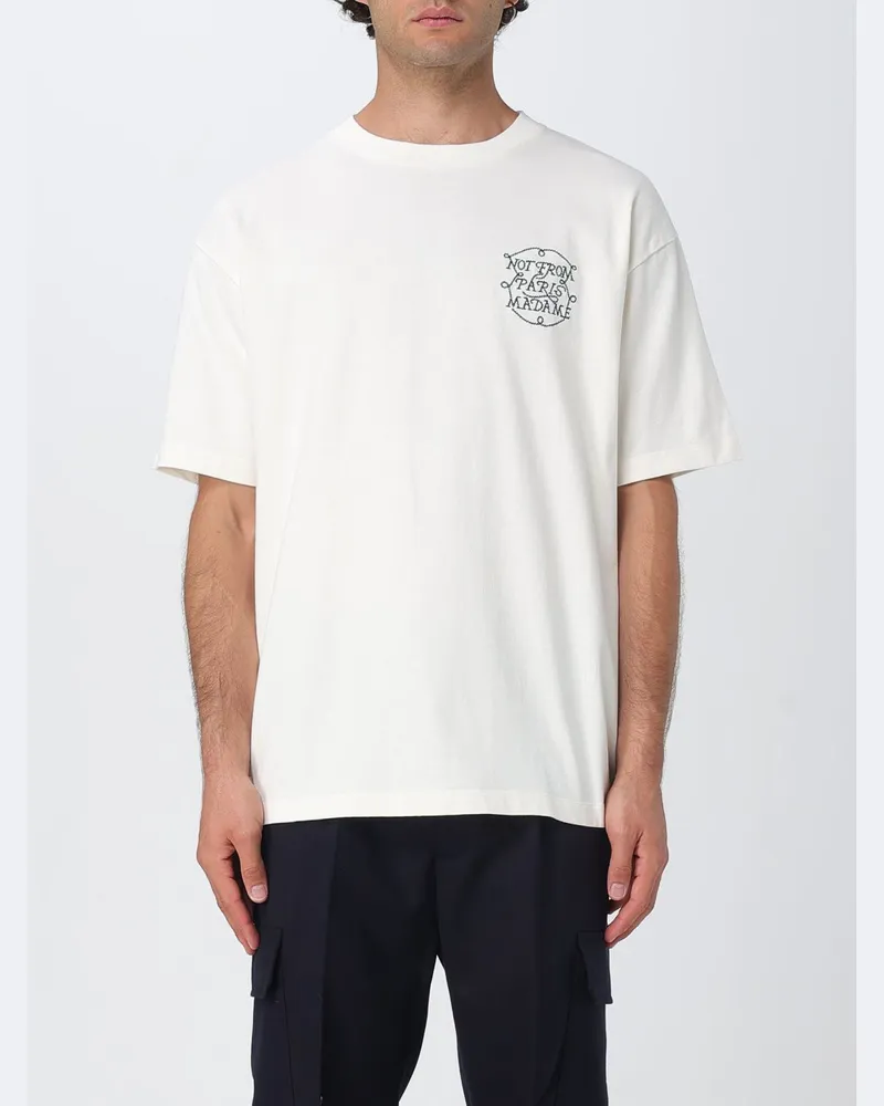 Drôle de Monsieur T-shirt herren Weiß
