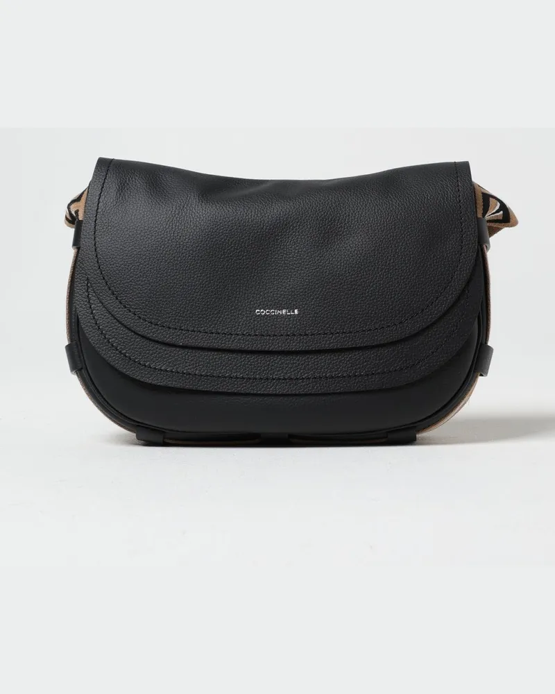 Coccinelle Schultertasche damen Schwarz