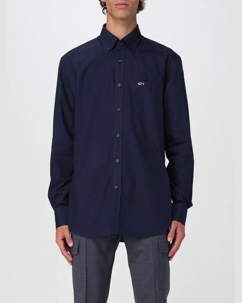 Paul & Shark Hemd herren Paul & Shark Blau