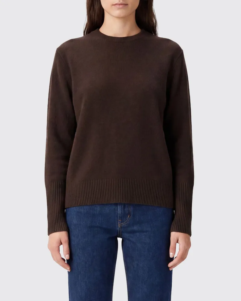 The Row Pullover mit Rundhalsausschnitt aus 100% Kaschmir und überschnittenen Schultern Haselnuss