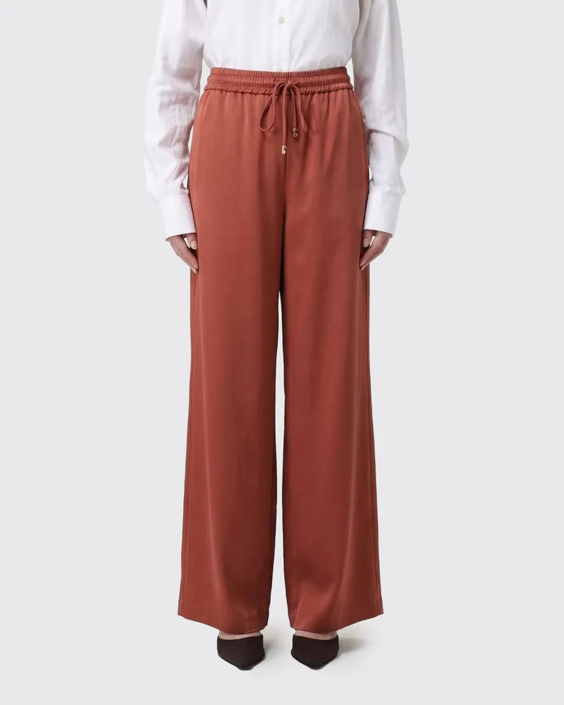 Max Mara Hose damen Terrakotta