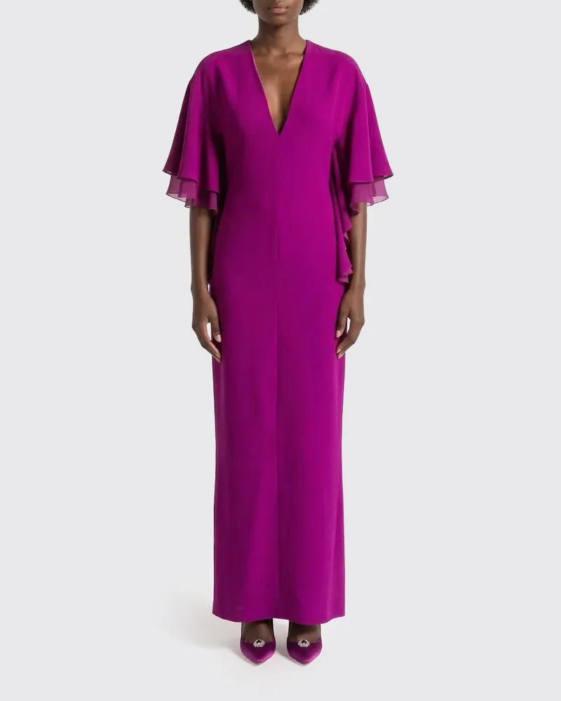 Alberta Ferretti Kleid damen Violett