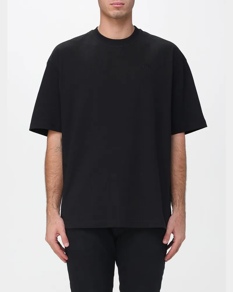 Diesel T-shirt herren Schwarz