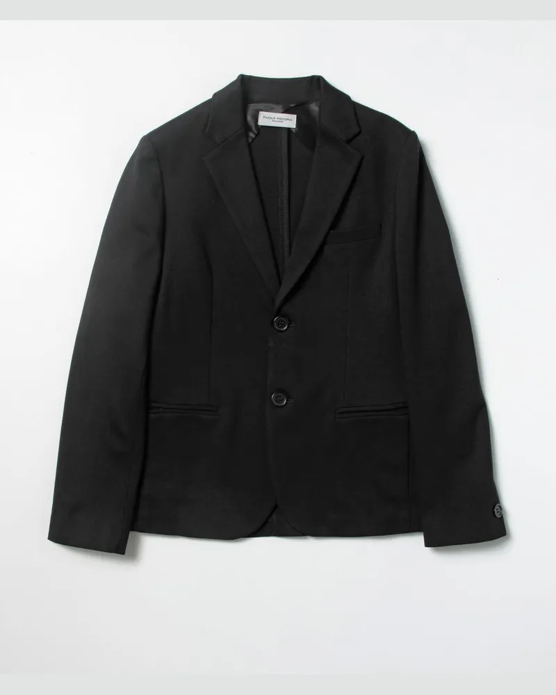 Paolo Pecora Milano Jungen Blazer Schwarz