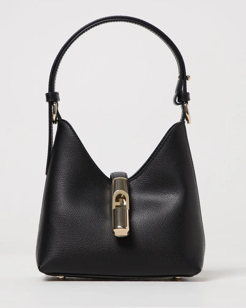 Furla Schultertasche damen Schwarz
