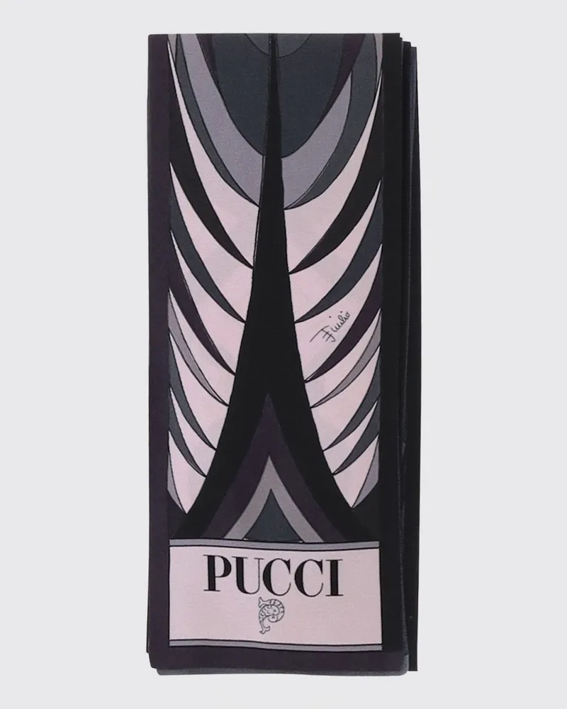 Emilio Pucci Schal damen Schwarz