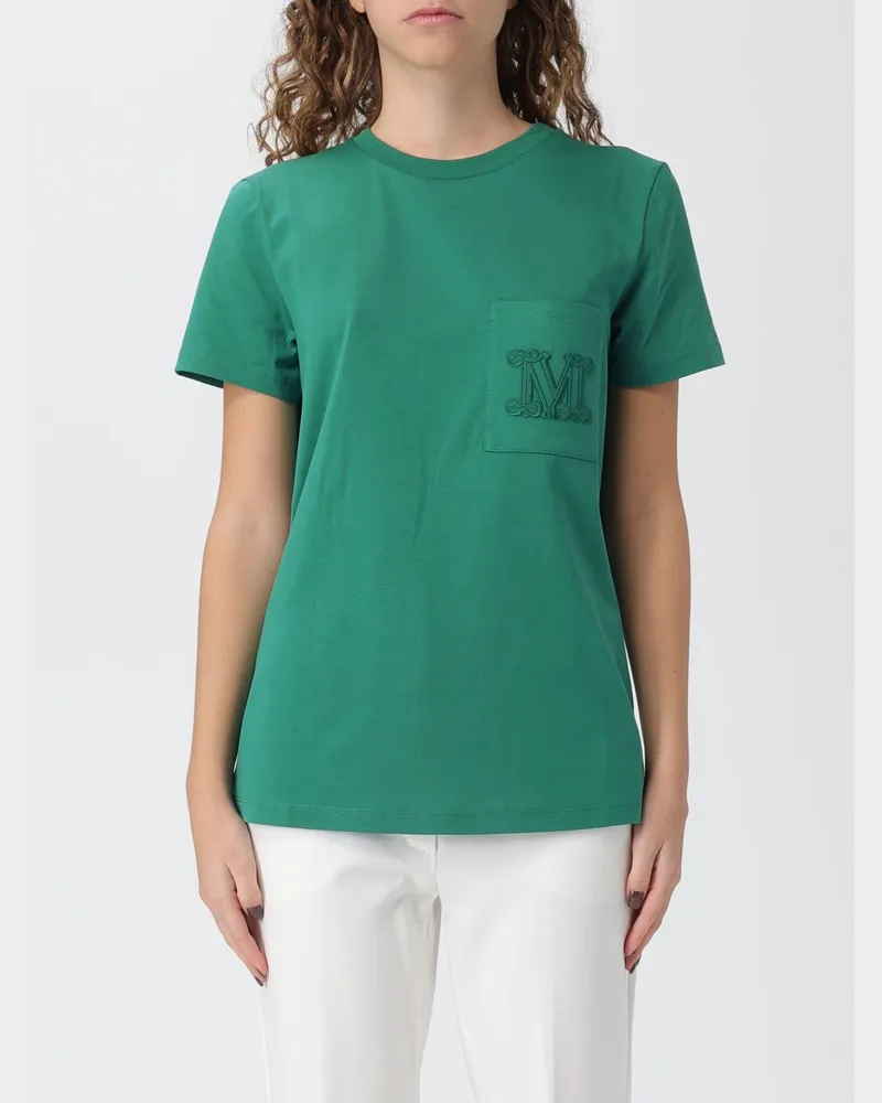 Max Mara T-shirt damen Emerald