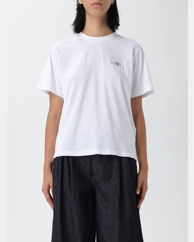Maison Margiela T-shirt damen Weiß