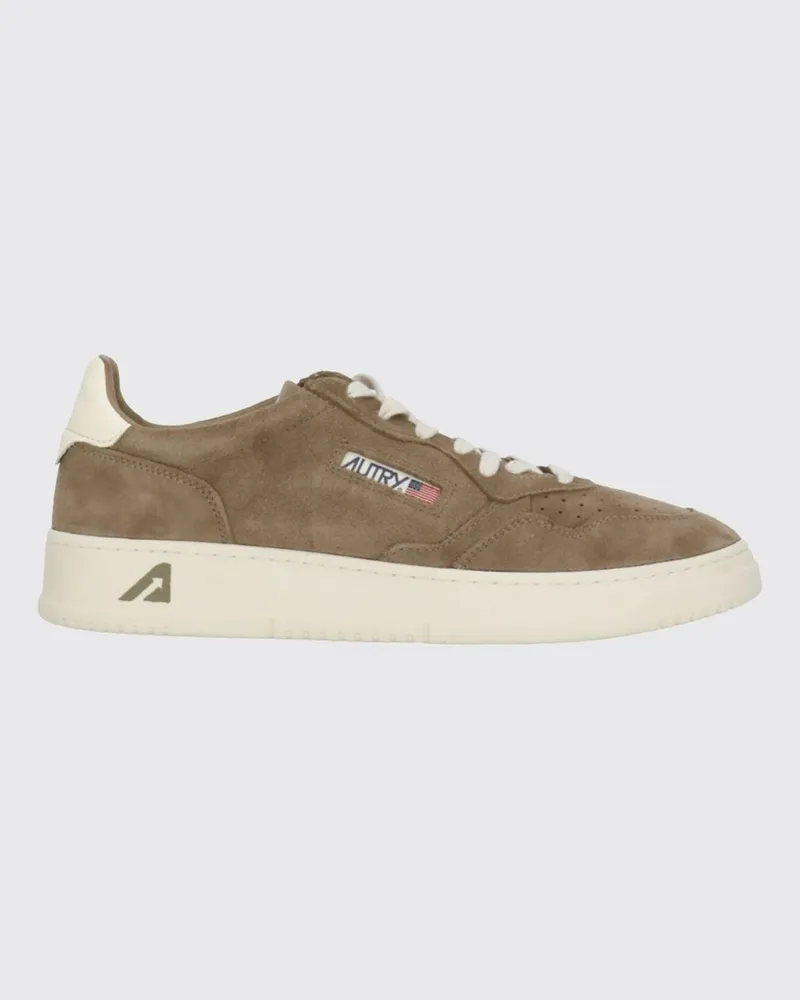 AUTRY Medalist Leder-Sneakers Bianco