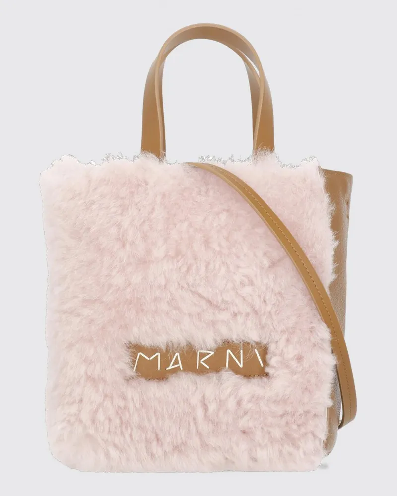 Marni Schultertasche damen Pink