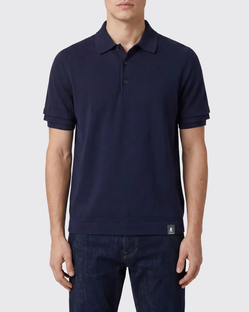 Premiata Polo herren Blau