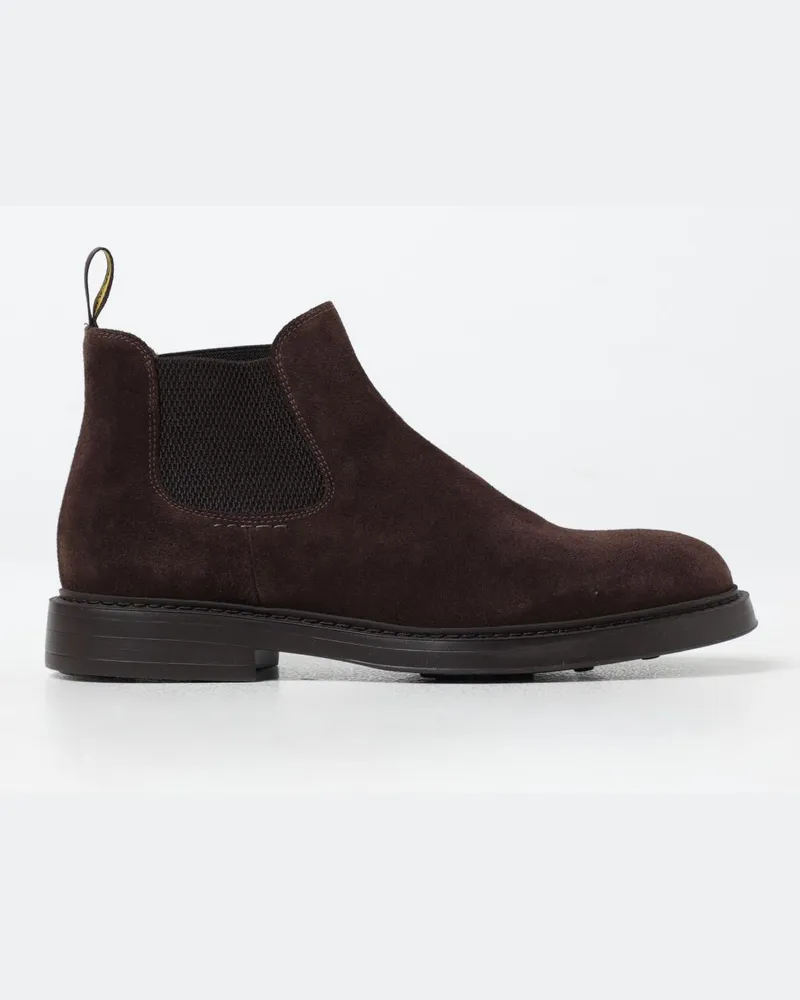 Doucal´s Ankle Boots aus Wildleder Dark