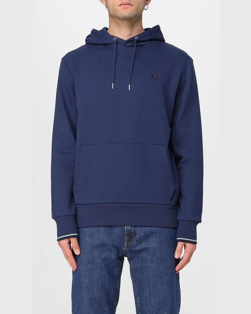 Fred Perry Sweatshirt herren Schwarz