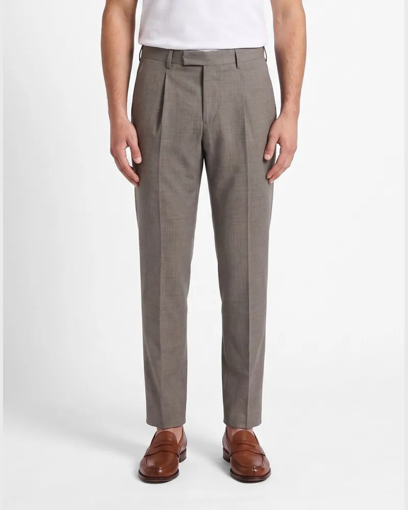 PT TORINO Chino-Hose aus Stretch-Schurwolle Colonial