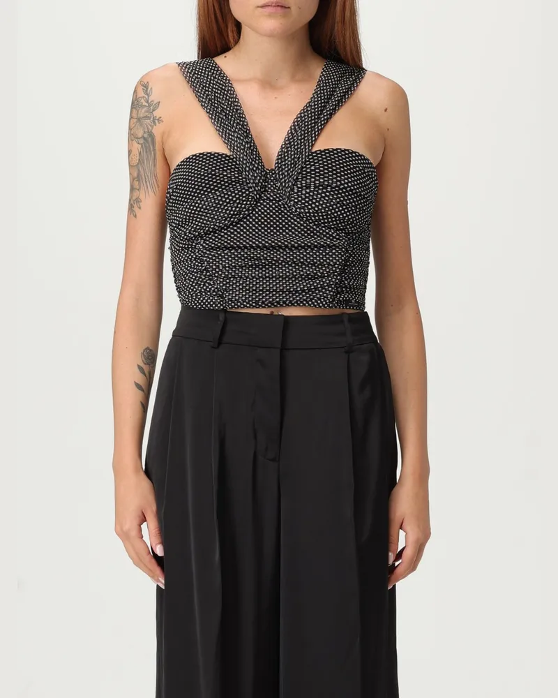 Elisabetta Franchi Top damen Schwarz