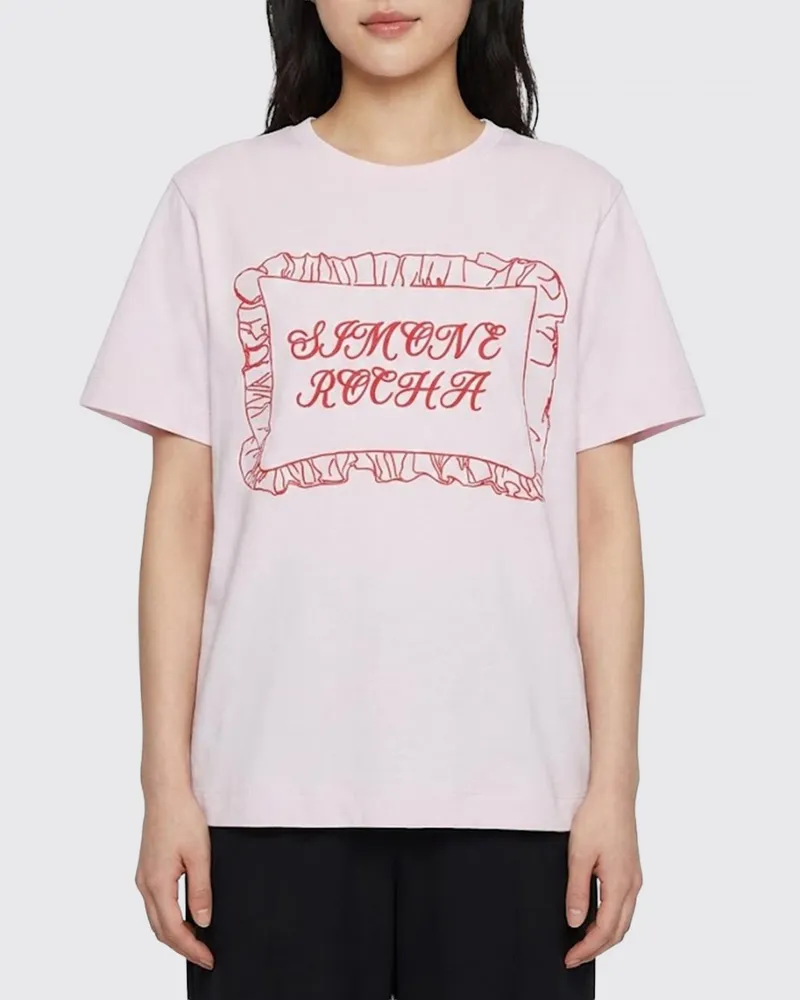 Simone Rocha T-shirt damen Pink