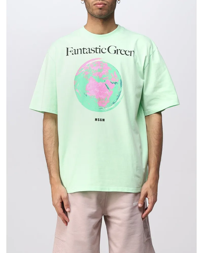 MSGM T-shirt herren Grün