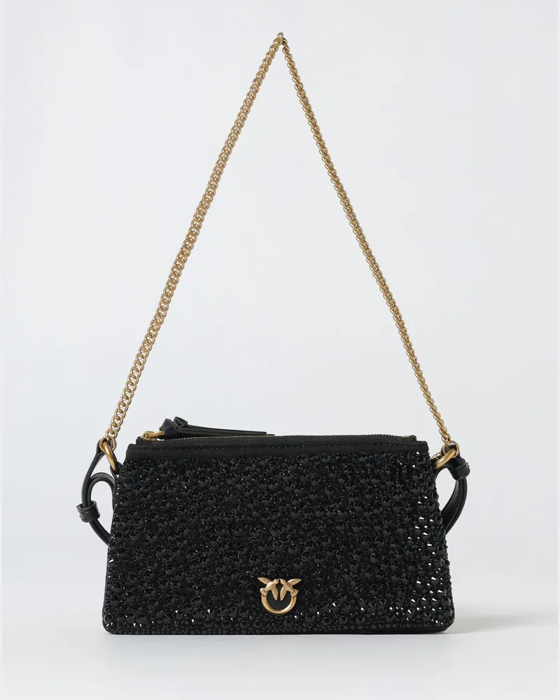 Pinko Umhängetasche damen Schwarz